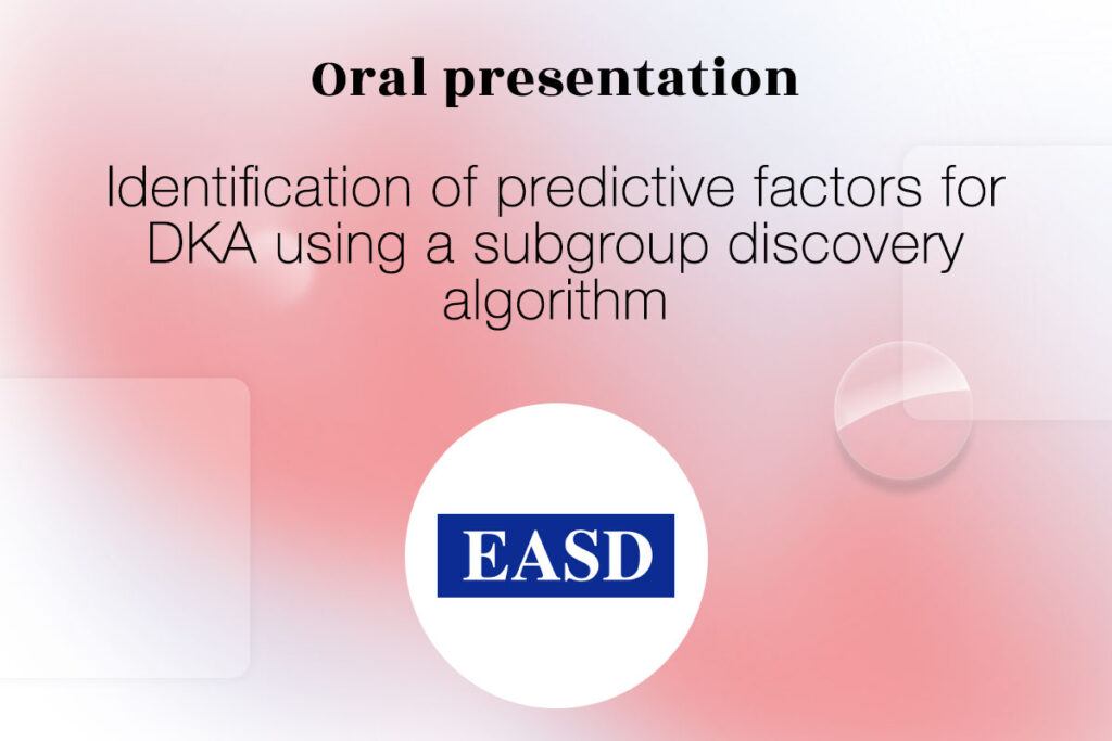 Thumbnail presenting format and title of the article "Identification of predictive factors of DKA using a subgroup discovery algorithm"