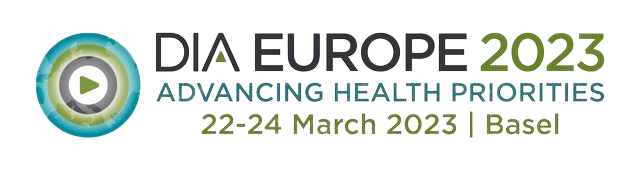 Logo of the event DIA Europe 2023 Advancing Health Priorities