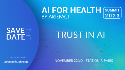 Visual of AI for Health - Trust in AI - Save the Date