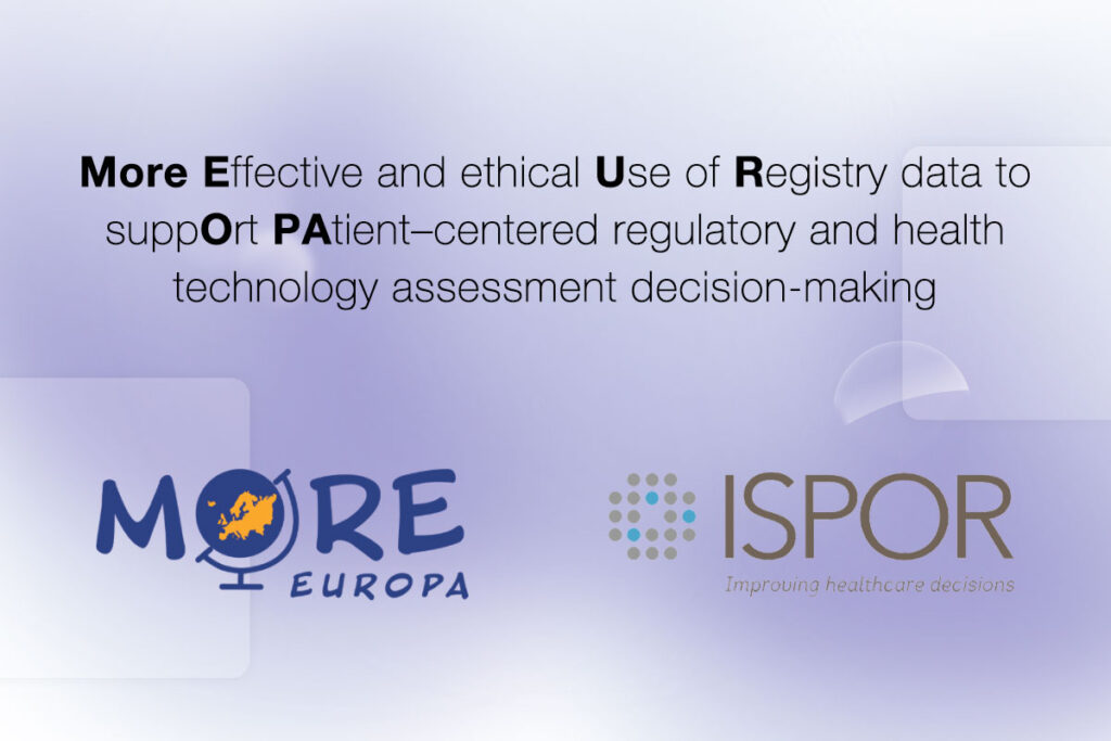 Thumbnail for the article describing the Poster about the 4 More-EUROPA Consortium Posters unveiled at ISPOR Europe 2023