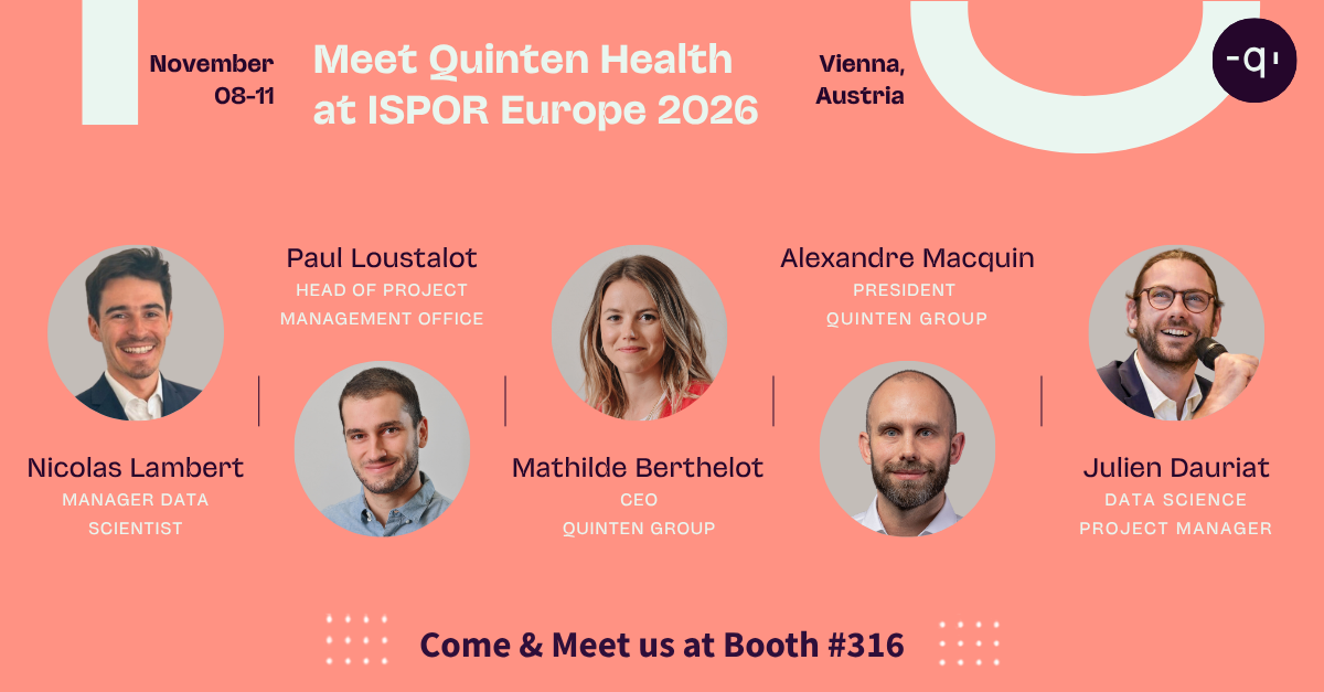 Quinten Health Team at ISPOR Europe 2026